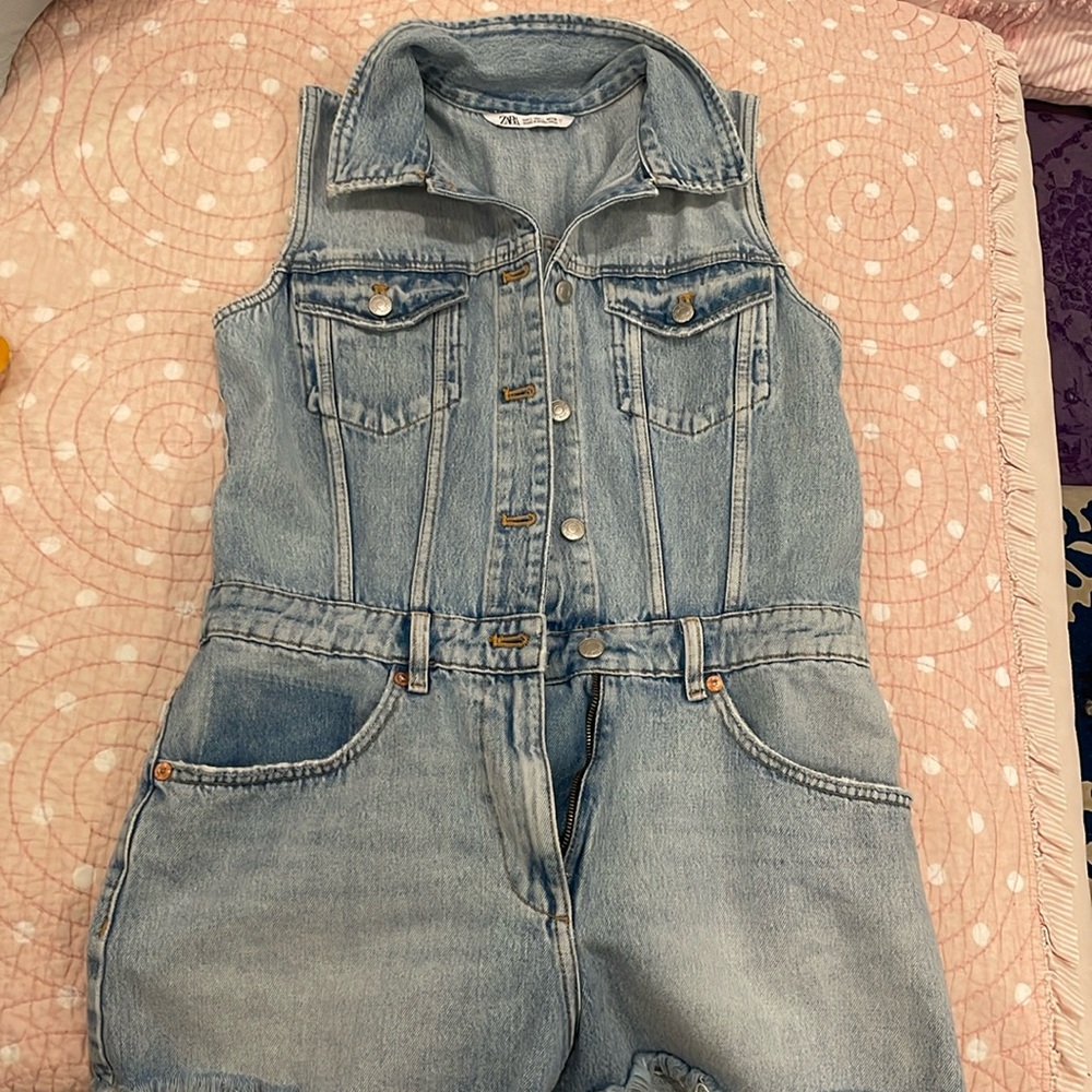 Zara jumpsuits vest style